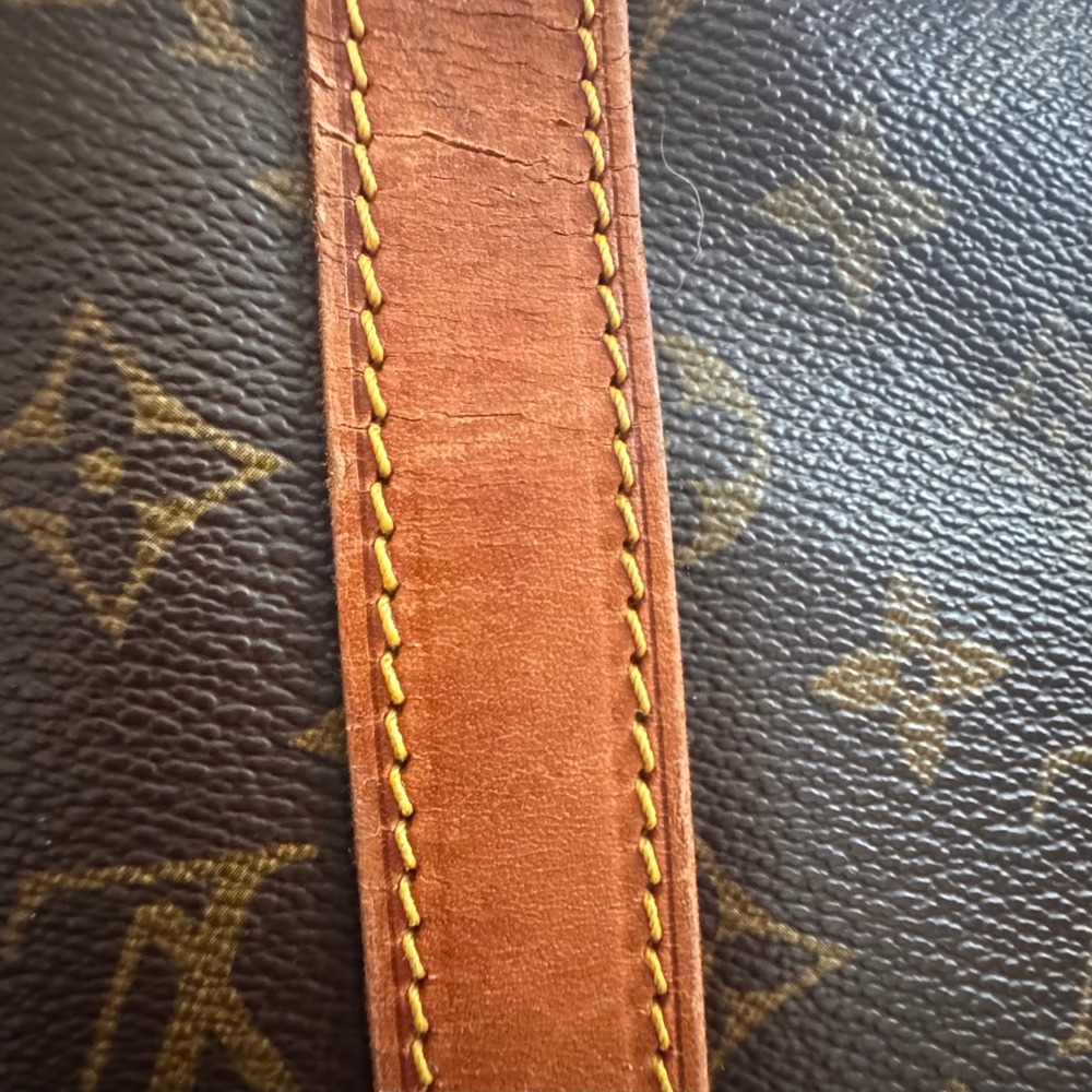 Louis Vuitton Brown Monogram Keepall Bandouliere 50 Duffel Bag - Picture 12 of 16